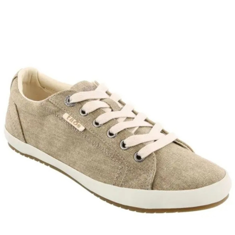 Taos Khaki Wash Canvas Star Sneaker NWT 5